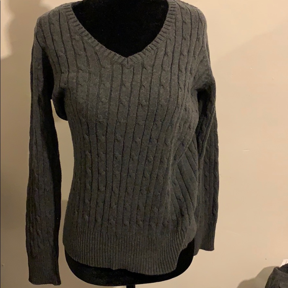 V-neck sweater